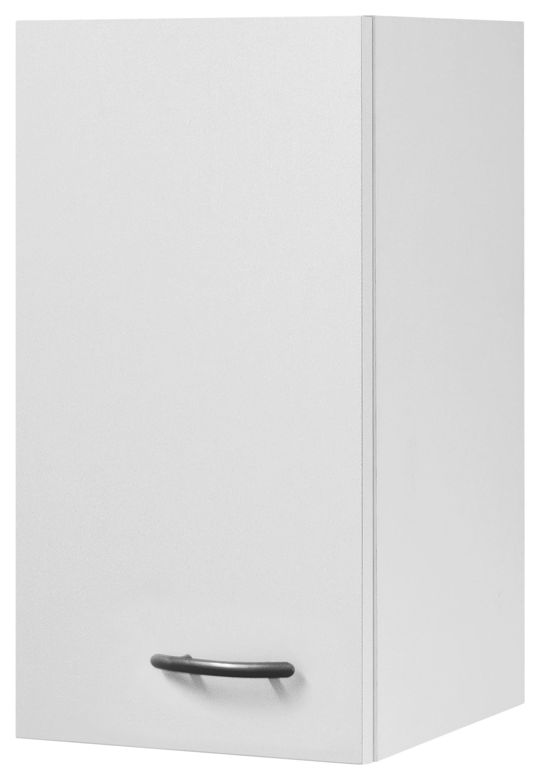 KÜCHENOBERSCHRANK 30/54,8/32 cm  in Weiß  - Edelstahlfarben/Weiß, Holzwerkstoff/Kunststoff (30/54,8/32cm) - FlexWell
