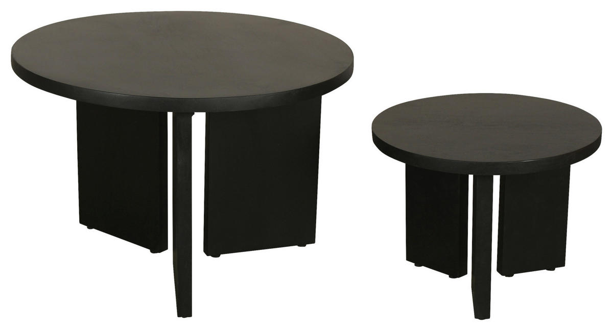 COUCHTISCH in Holz  - Schwarz, Design, Holz (40/60/30/41/40/60cm) - MID.YOU