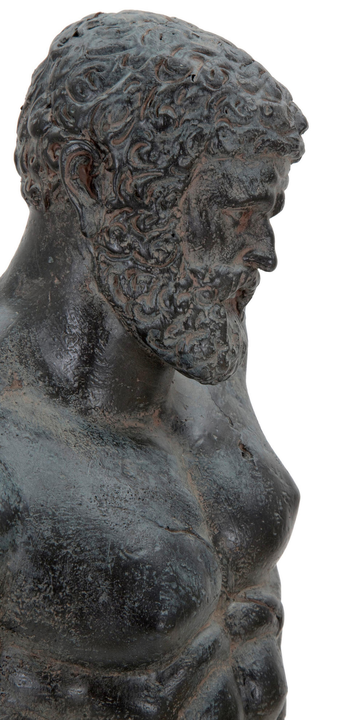 SKULPTUR - Schwarz, Basics, Kunststoff/Metall (26/57/22cm)