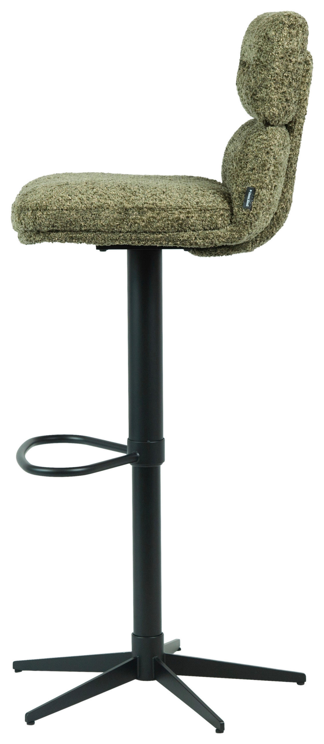 BARPALL i grön, svart  - grön/svart, Design, metall/textil (42/99-117/50cm) - Dieter Knoll