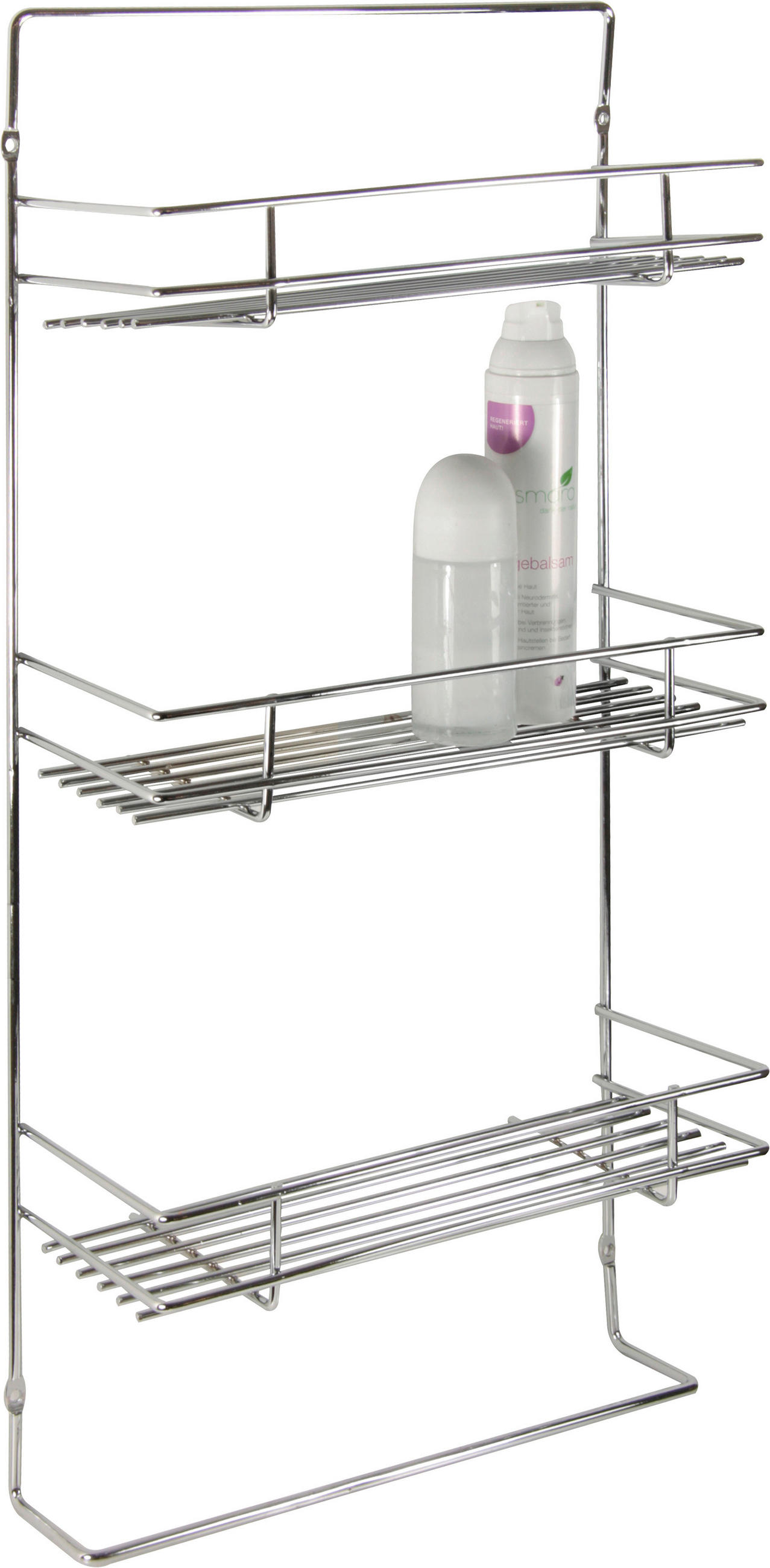 Duschregal 3 Ablagen Rechteckig 28x55cm Palermo