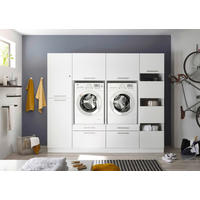 HAUSWIRTSCHAFTSRAUM 234,8/200/67,6 cm  in Weiss  - Weiss, Konventionell, Holzwerkstoff (234,8/200/67,6cm) - Respekta