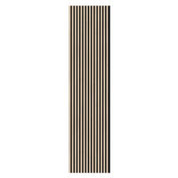 AKUSTIKPANEEL Eiche Hell 3-seitig foliert 57.25/1.9/267 cm  - Eichefarben, KONVENTIONELL, Holzwerkstoff/Textil (57.25/1.9/267cm)