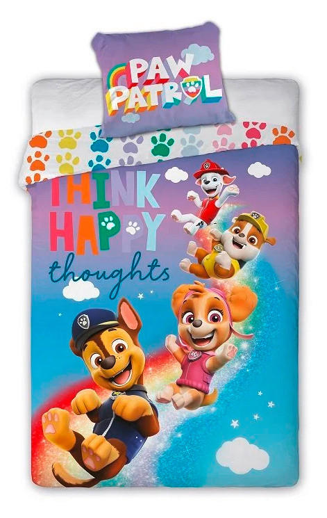 DEČJA POSTELJINA 140/200 cm renforcé tkanina višebojna  - višebojna, Konvencionalno, tekstil (140/200cm) - Paw Patrol