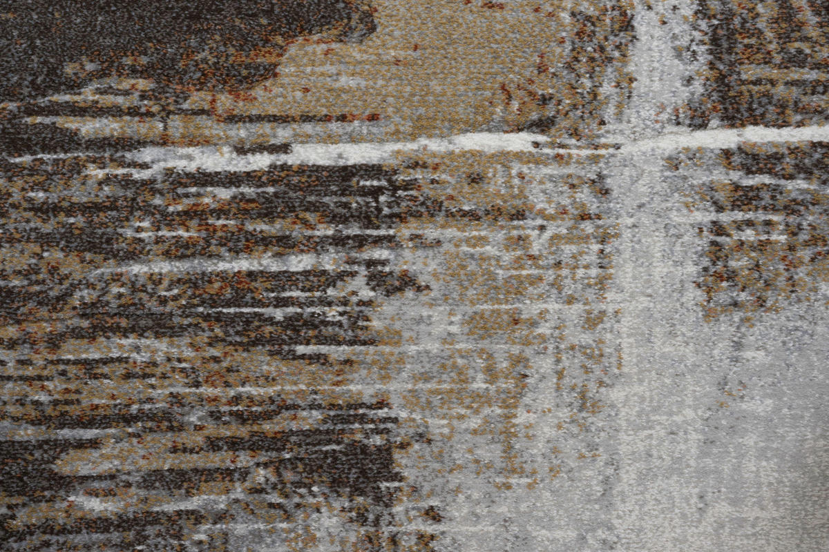 WEBTEPPICH 160/230 cm Argentum Anthrazit, Grau, Terracotta  - Anthrazit/Terracotta, KONVENTIONELL, Kunststoff/Textil (160/230cm)
