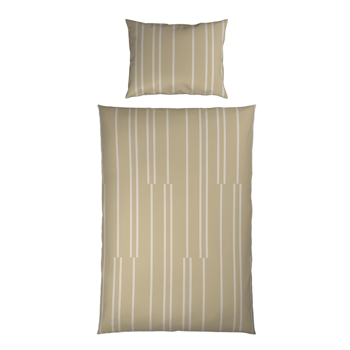 POVLEČENÍ, satén, béžová, 140/200 cm - béžová, textil (140/200cm) - Dieter Knoll