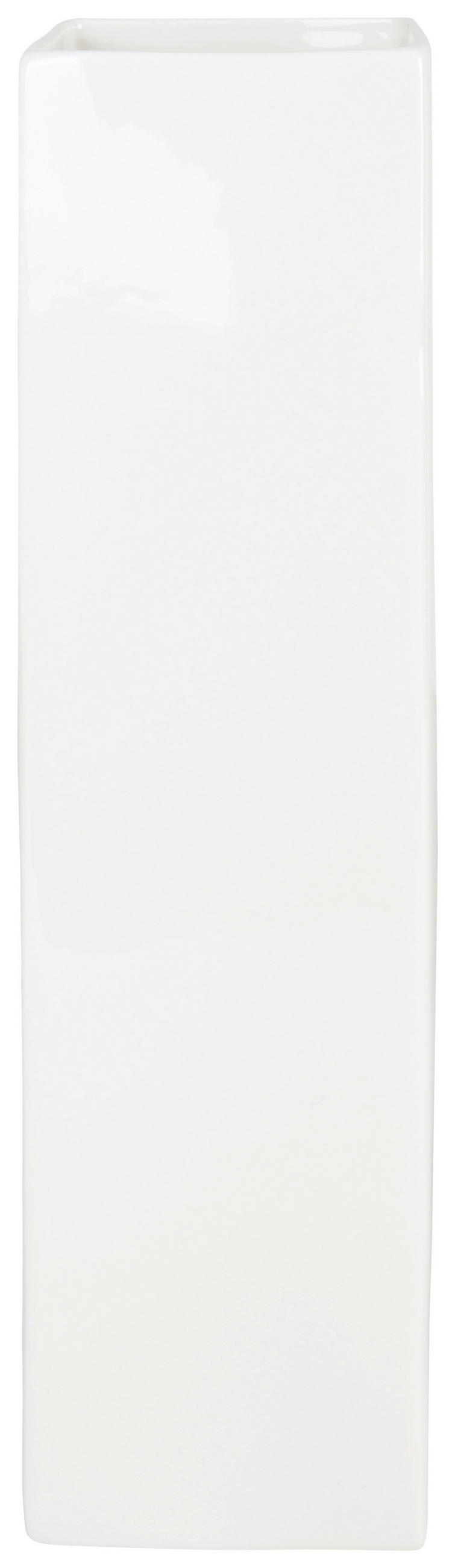 VASE 31 cm  - Weiß, Basics, Keramik (9/9/31cm)