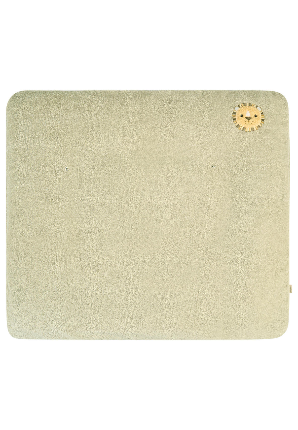 WICKELAUFLAGENBEZUG Safari 80/90/0,5 cm  - Mintgrau, Basics, Textil (80/90/0,5cm) - Sterntaler