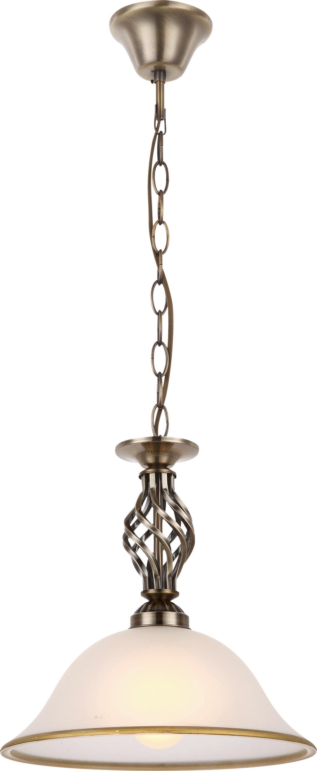 HÄNGELEUCHTE 30/120 cm   - ROMANTIK / LANDHAUS, Glas/Metall (30/120cm) - Globo
