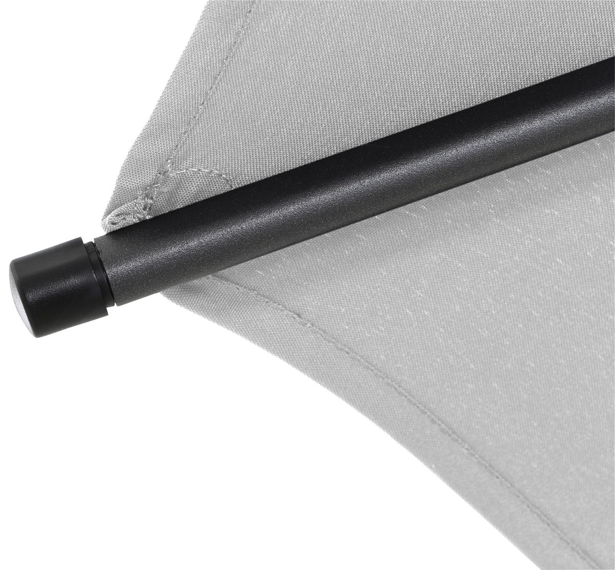 LOUNGEGARNITUR 3-teilig   Teakholz Aluminium, Stahl  - Anthrazit/Teakfarben, KONVENTIONELL, Holz/Kunststoff - Siena Garden