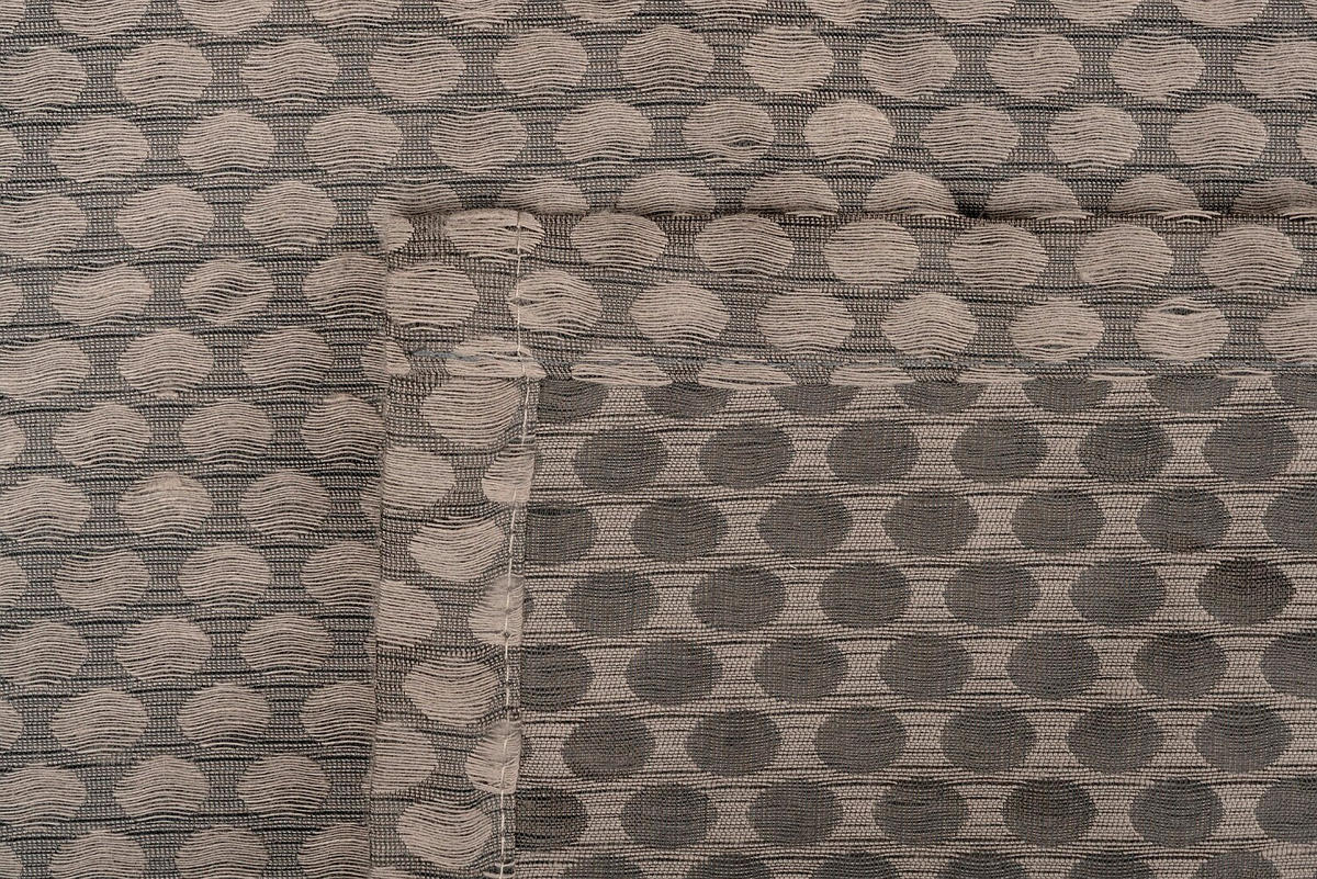 ÖSENSCHAL transparent 135/245 cm   - Grau, Basics, Textil (135/245cm)