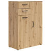 KOMMODE  in 80/115/40 cm  - Anthrazit/Schwarz, MODERN, Holzwerkstoff/Kunststoff (80/115/40cm) - Carryhome