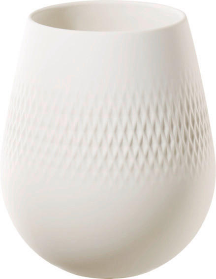 VASE Collier Blanc 14 cm  - Creme, Design, Keramik (12,5/14cm) - Villeroy & Boch