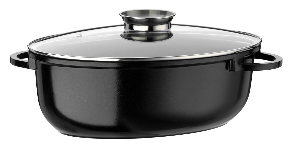 BRÄTER GOURMET CERAMICA  - Schwarz, Basics, Metall (25/38cm) - GSW