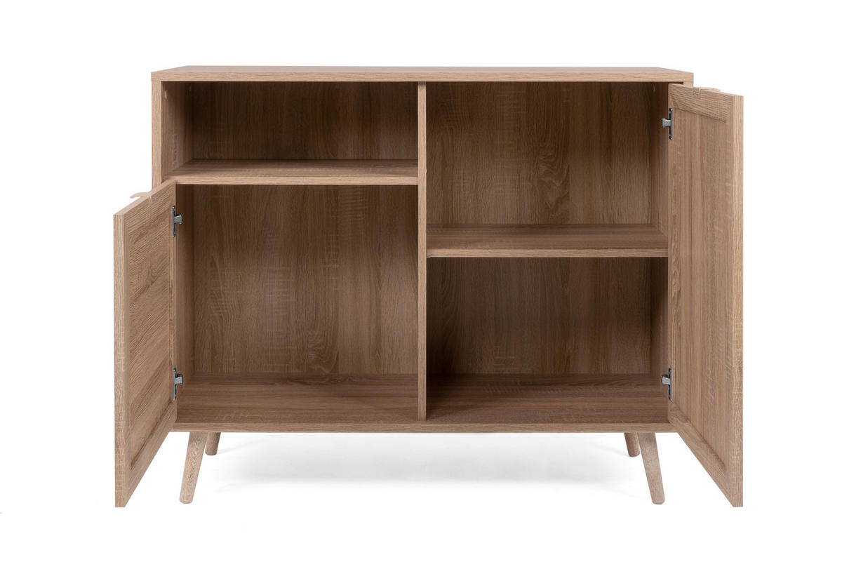 KOMMODE  in Sonoma Eiche  - Sonoma Eiche, Natur, Holz/Holzwerkstoff (101,5/87/40cm) - MID.YOU