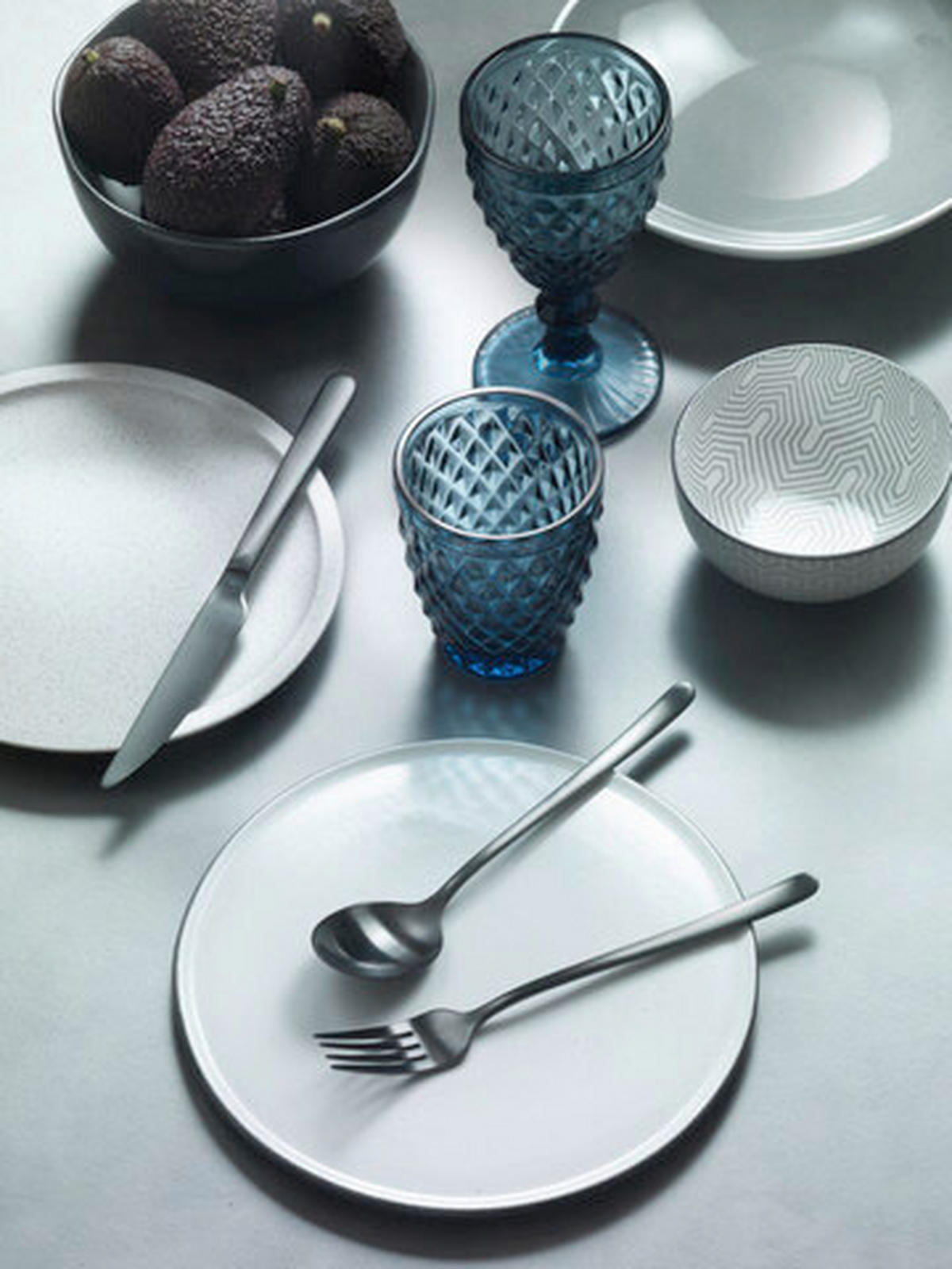 BESTECKSET SKY  16-teilig  - Schwarz, Basics, Metall (25,5/7/5,3cm) - Pintinox