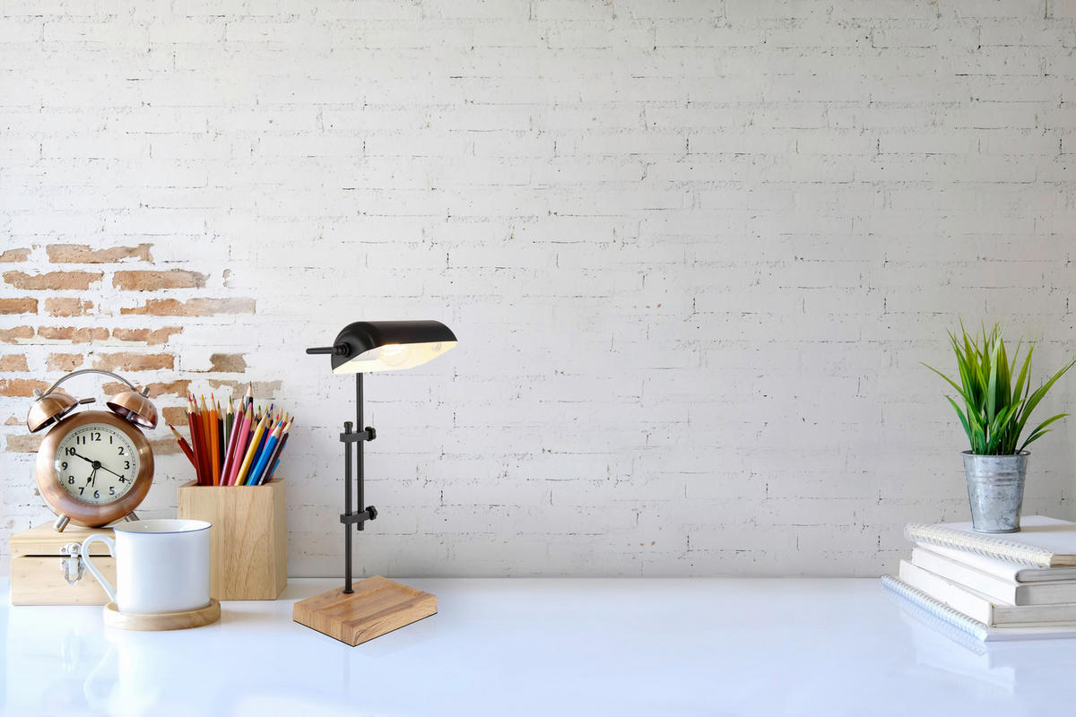 STOLNÍ LAMPA, 26,5/18,2/50 cm - Natur (26,5/18,2/50cm) - Globo