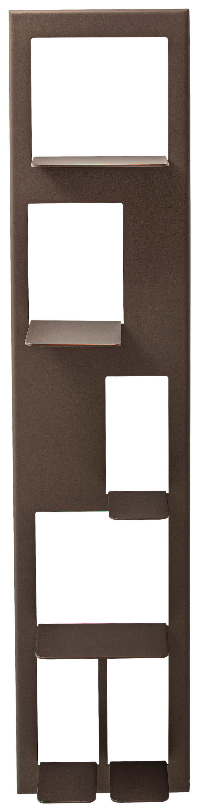 WANDREGAL  40/180/26,5 cm  - Bronzefarben, Design, Metall (40/180/26,5cm) - Novel