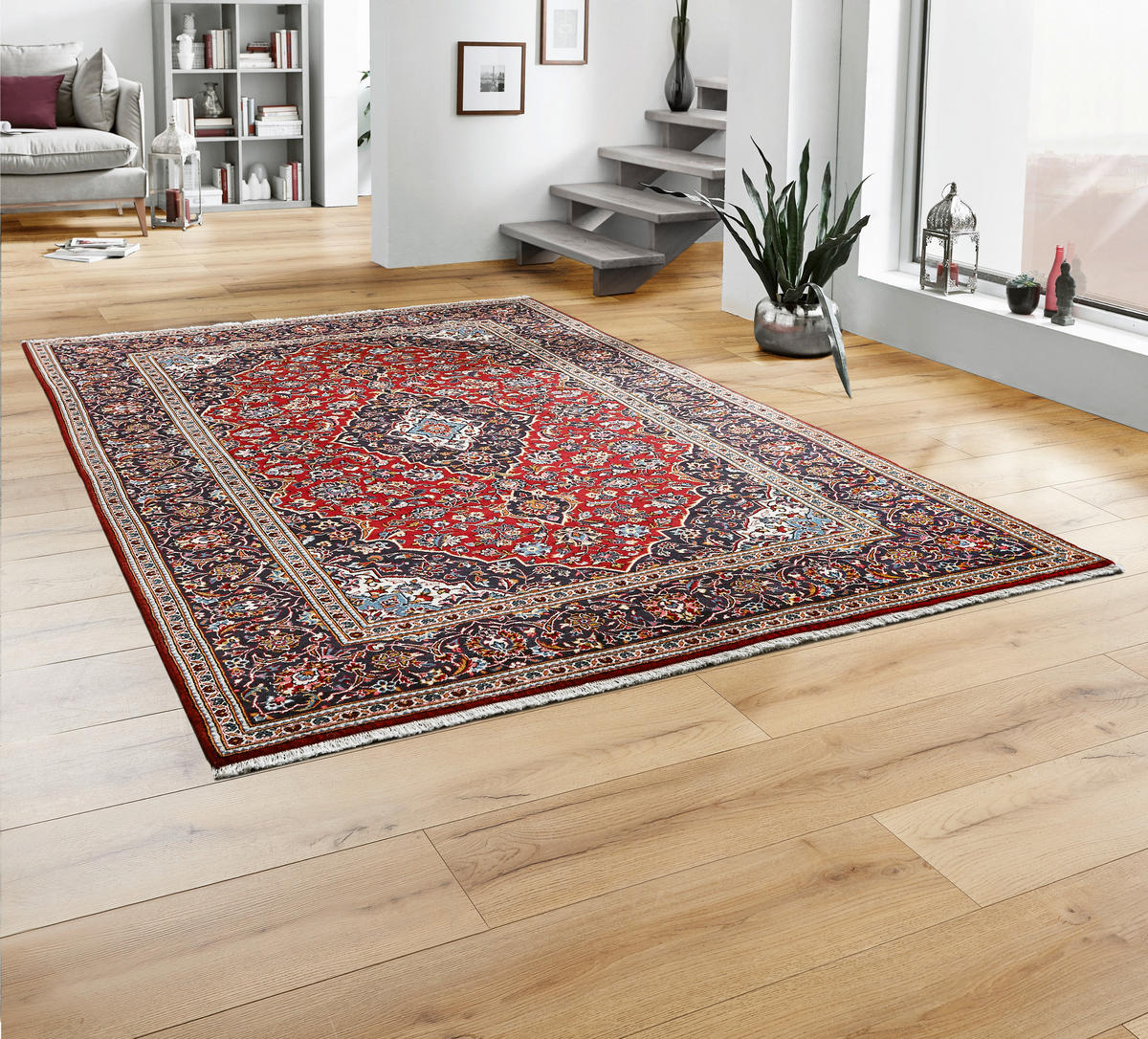ORIENTTEPPICH 200/300 cm Keshan Rot  - Rot, LIFESTYLE, Textil (200/300cm) - Best Price