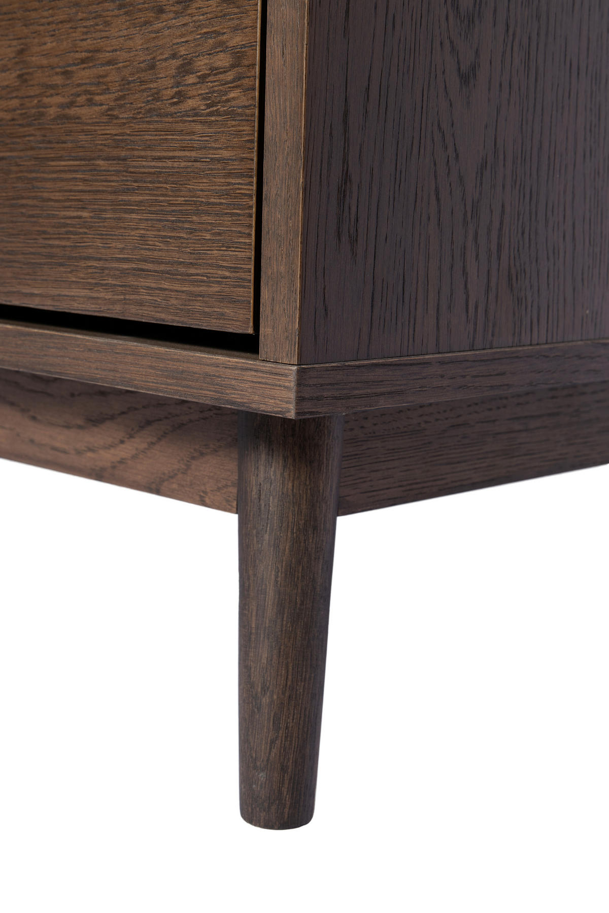 KOMMODE , 85/99/40 cm, 5 Schublade(n)  - Messingfarben/Walnussfarben, Design, Holz/Holzwerkstoff (85/99/40cm) - Livetastic