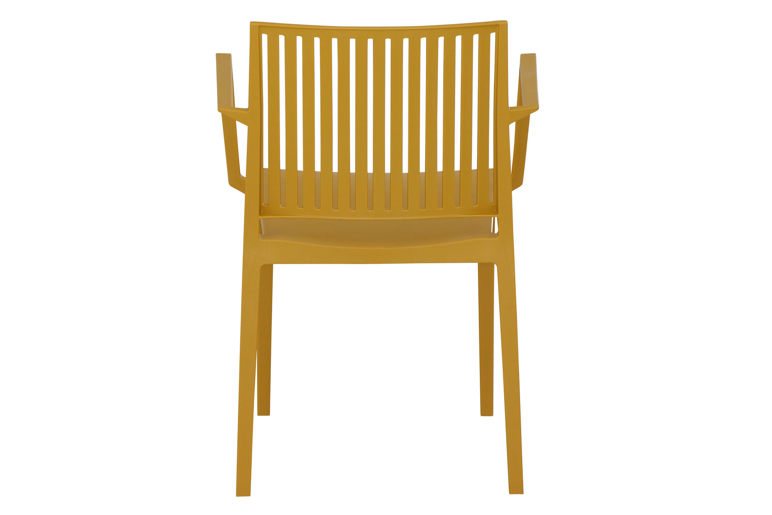 GARTENGARNITUR 5-teilig Stahl  - Anthrazit/Gelb, Basics, Kunststoff/Metall (57/80/56cm) - Siena Garden