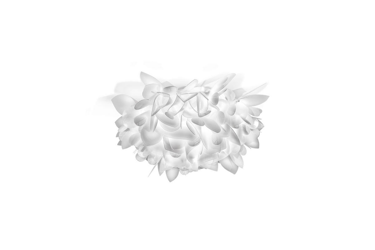DECKENLEUCHTE VELI FOLIAGE 54/16 cm   - Weiß, Design, Kunststoff (54/16cm) - Slamp