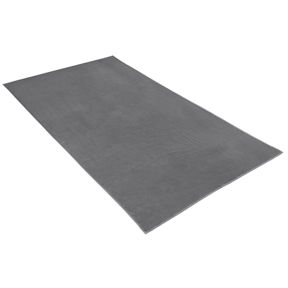 STRANDTUCH Beach Club Grau 100/180 cm  - Grau, Basics, Textil (100/180cm) - Vossen