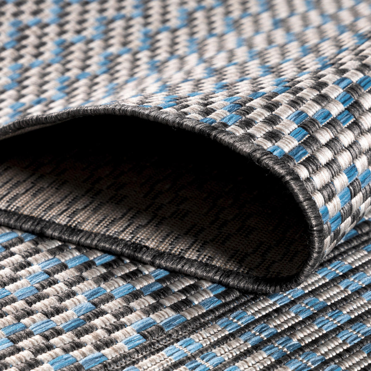 OUTDOORTEPPICH 120/170 cm Sunny Grau  - Grau, Design, Textil (120/170cm) - Novel