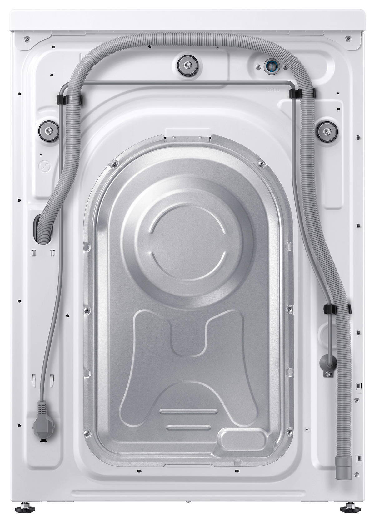 WASCHTROCKNER WD90T534ABE/S2  - Weiß, Basics, Glas/Kunststoff (60/85/65cm) - Samsung