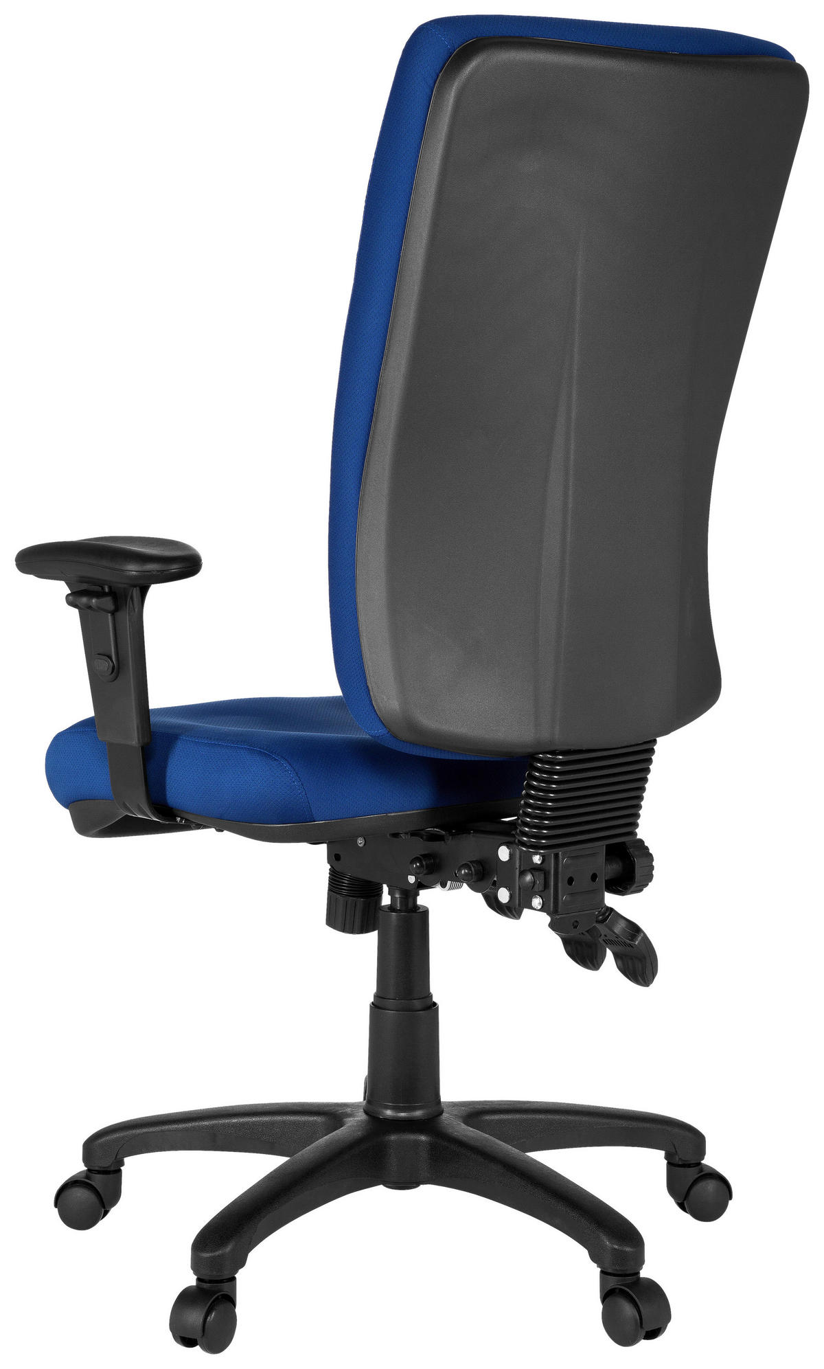 OTOČNÁ ŽIDLE, plochá tkanina, modrá - modrá, Basics, textil/plast (56/130/45cm) - MID.YOU