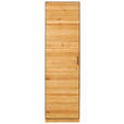 AKTENSCHRANK Asteiche teilmassiv Anthrazit, Eichefarben  - Eichefarben/Anthrazit, Natur, Holz/Holzwerkstoff (55/197/40cm) - Linea Natura