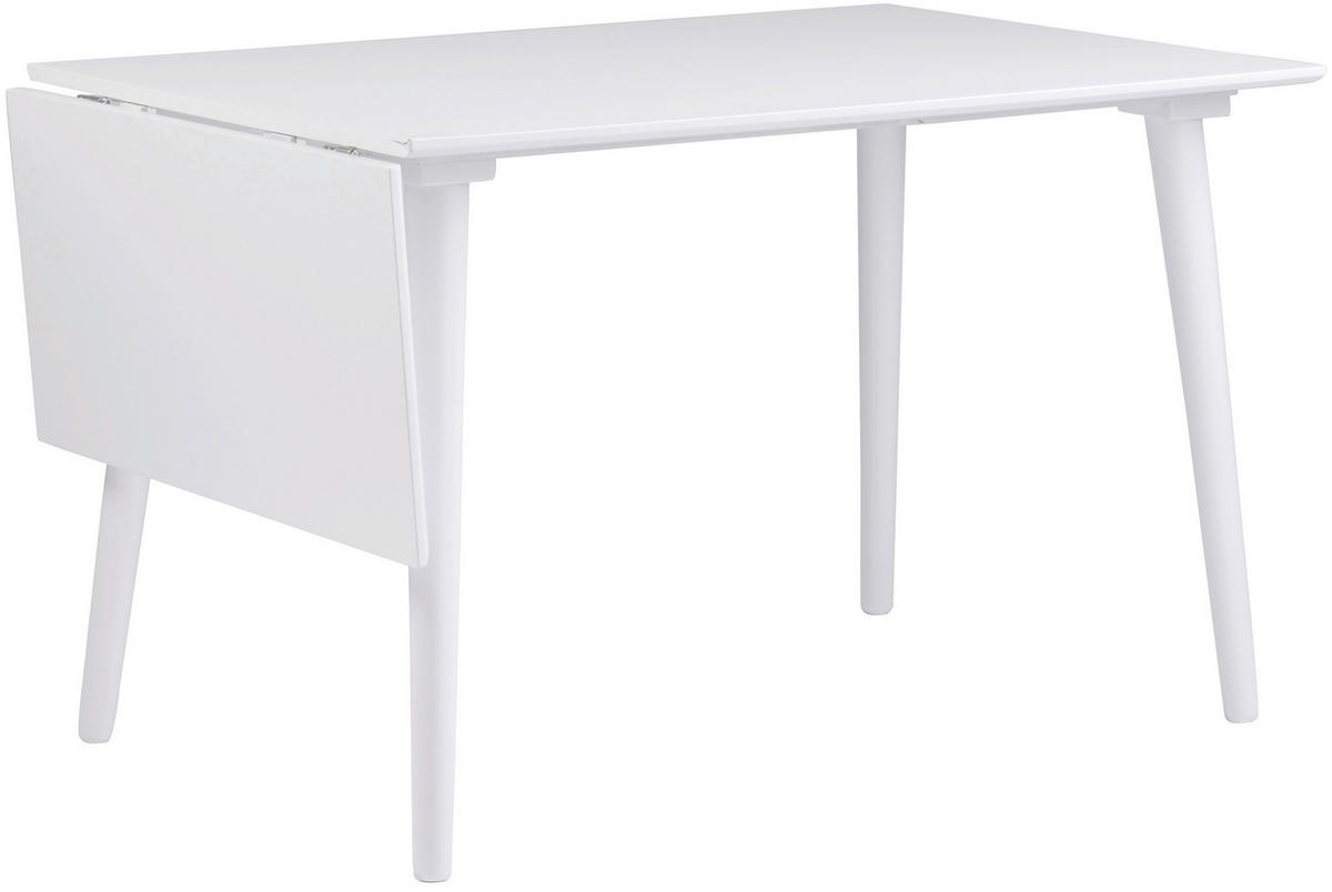 MATBORD i trä, trämaterial 120/80/75 cm   - vit, Design, trämaterial/trä (120/80/75cm) - Rowico