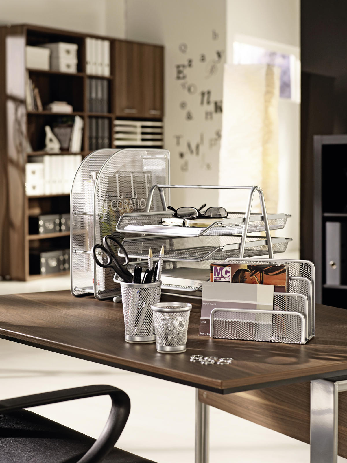 BREVKORG - silver, Basics, metall (35/27,5/29,5cm) - Carryhome