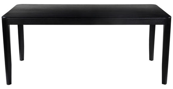 ESSTISCH in Holz 180/90/76 cm  - Schwarz, Trend, Holz (180/90/76cm) - Ambia Home