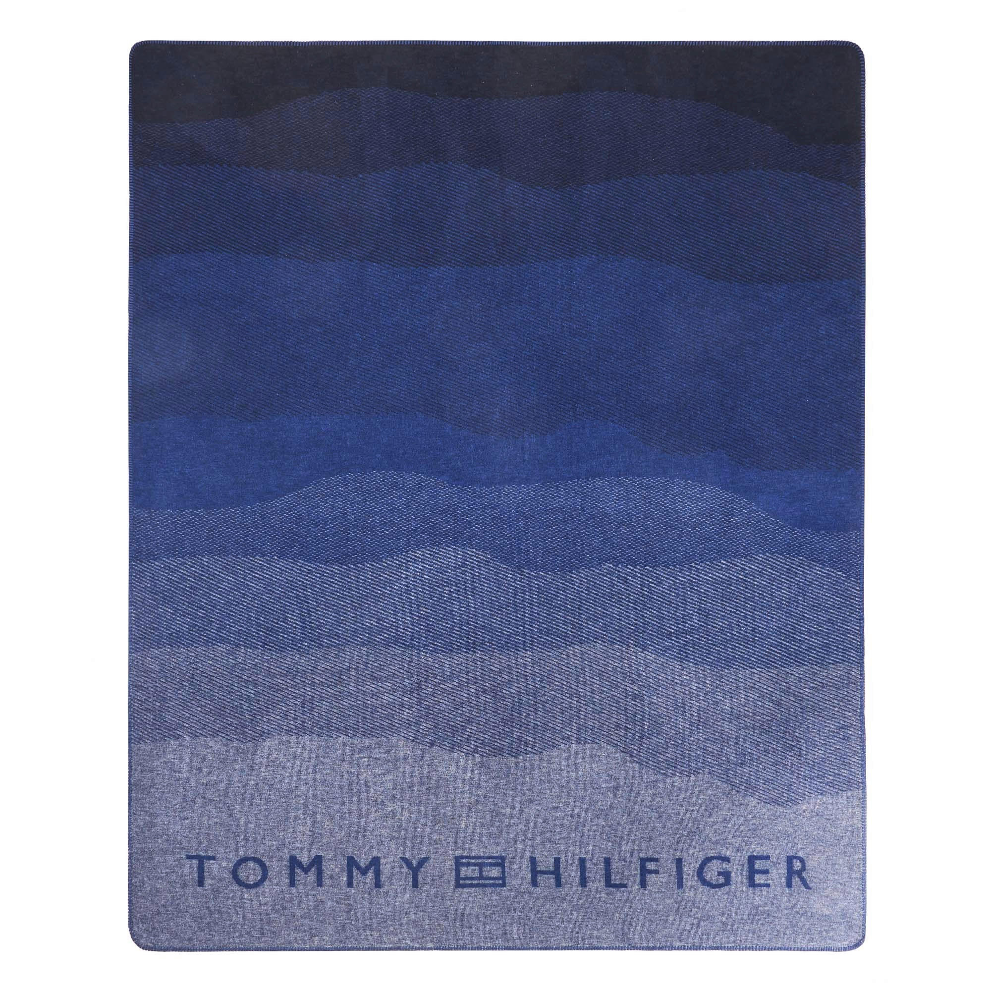 WOHNDECKE 150/200 cm  - Blau, Basics, Textil (150/200cm) - Tommy Hilfiger