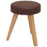 HOCKER in Holz, Textil Braun, Buchefarben - Buchefarben/Braun, Natur, Holz/Textil (35/46/35cm) - Linea Natura HOCKER in Holz, Textil Braun, Buchefarben - Buchefarben/Braun, Natur, Holz/Textil (35/46/35cm) - Linea Natura