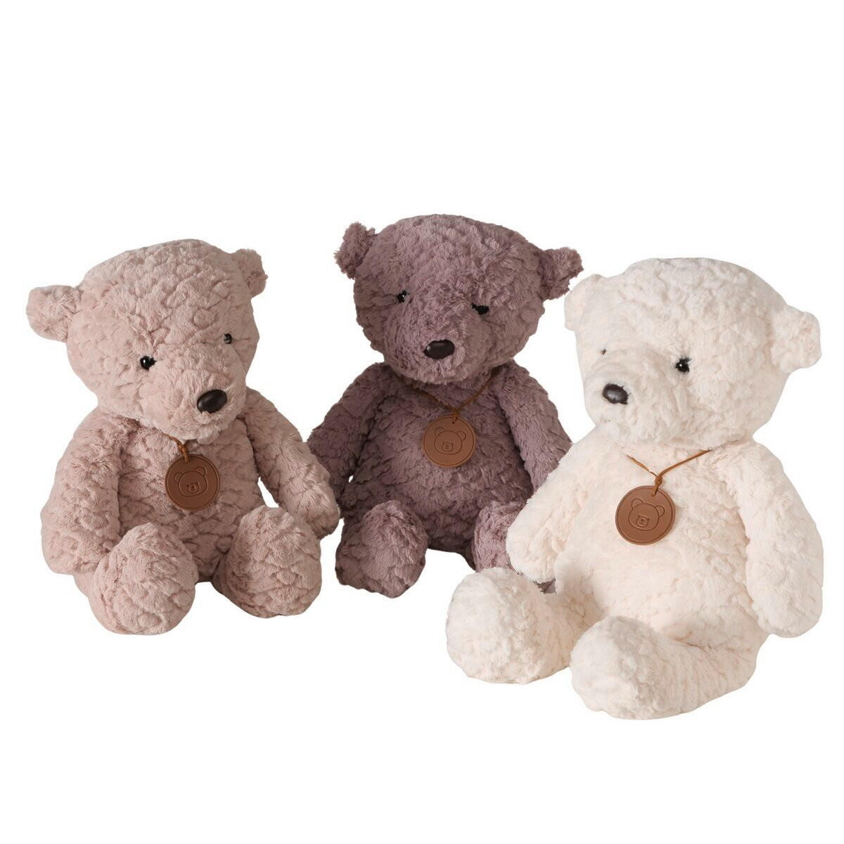 PLÜSSÁLLATFIGURA  - bézs/krémszínű, Basics, műanyag/textil (20/13/35cm)