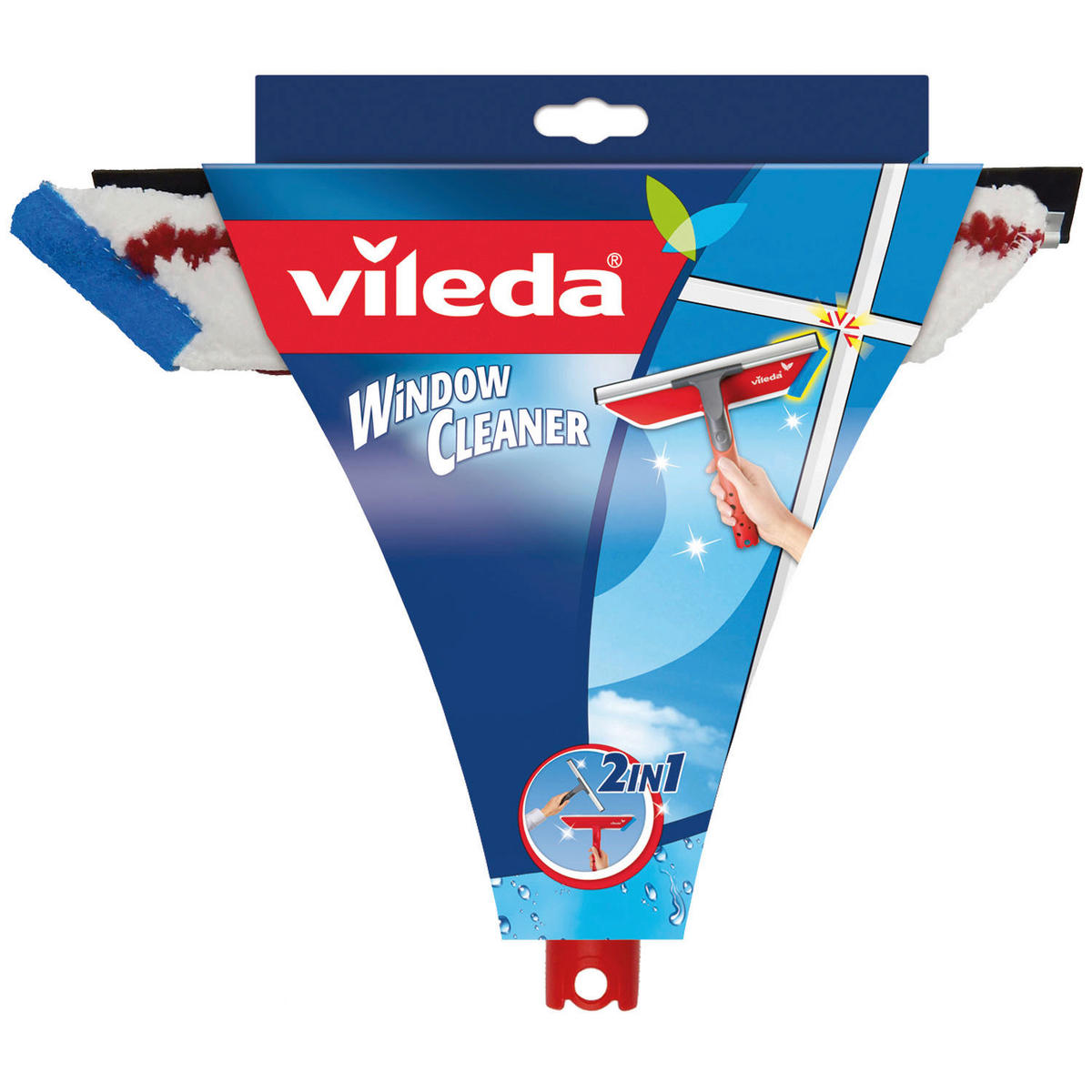 FENSTERWISCHER - Basics, Kunststoff/Textil (28/4/28cm) - Vileda