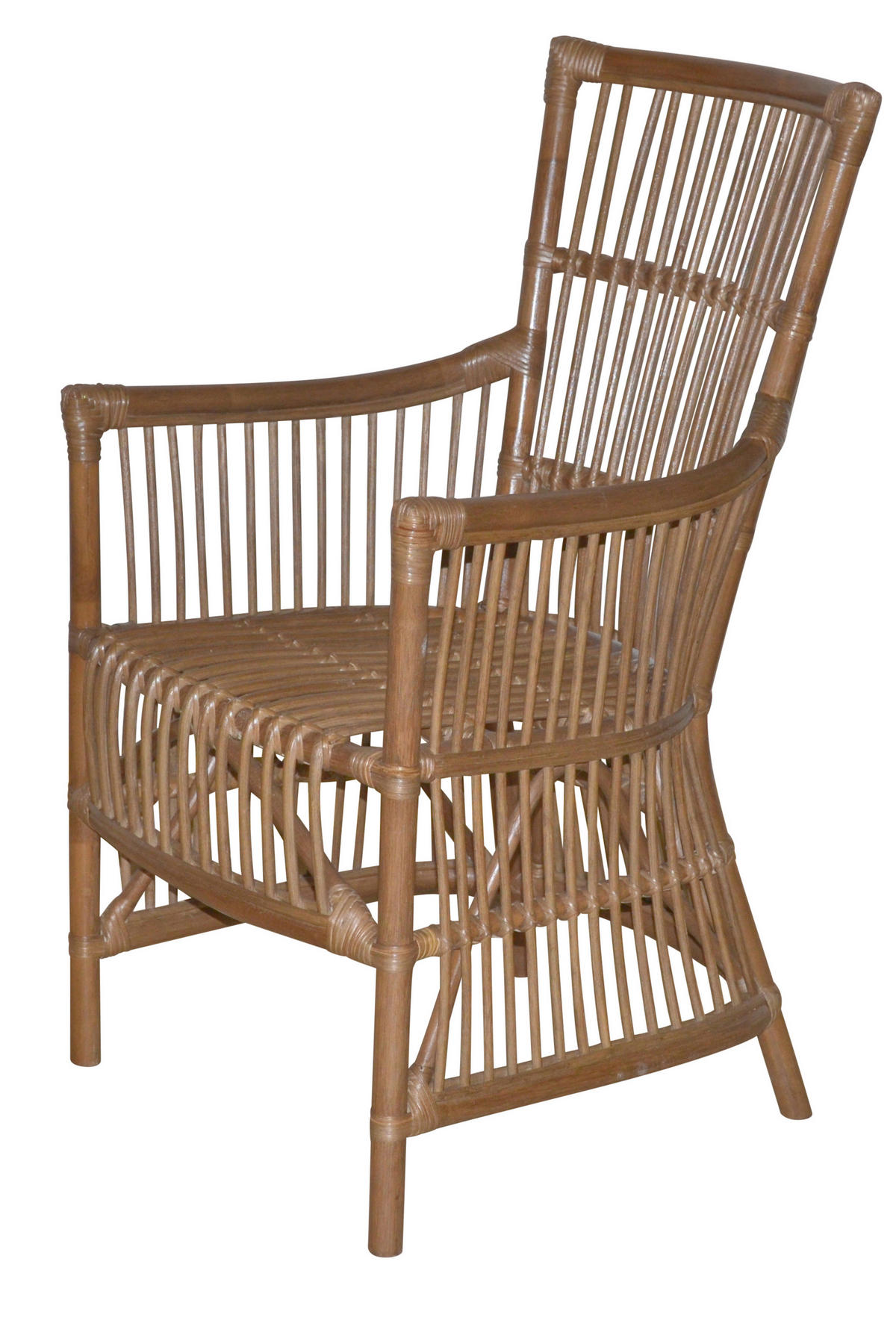 SESSEL Braun    - Braun, Natur, Holz (62/55/96cm) - MID.YOU