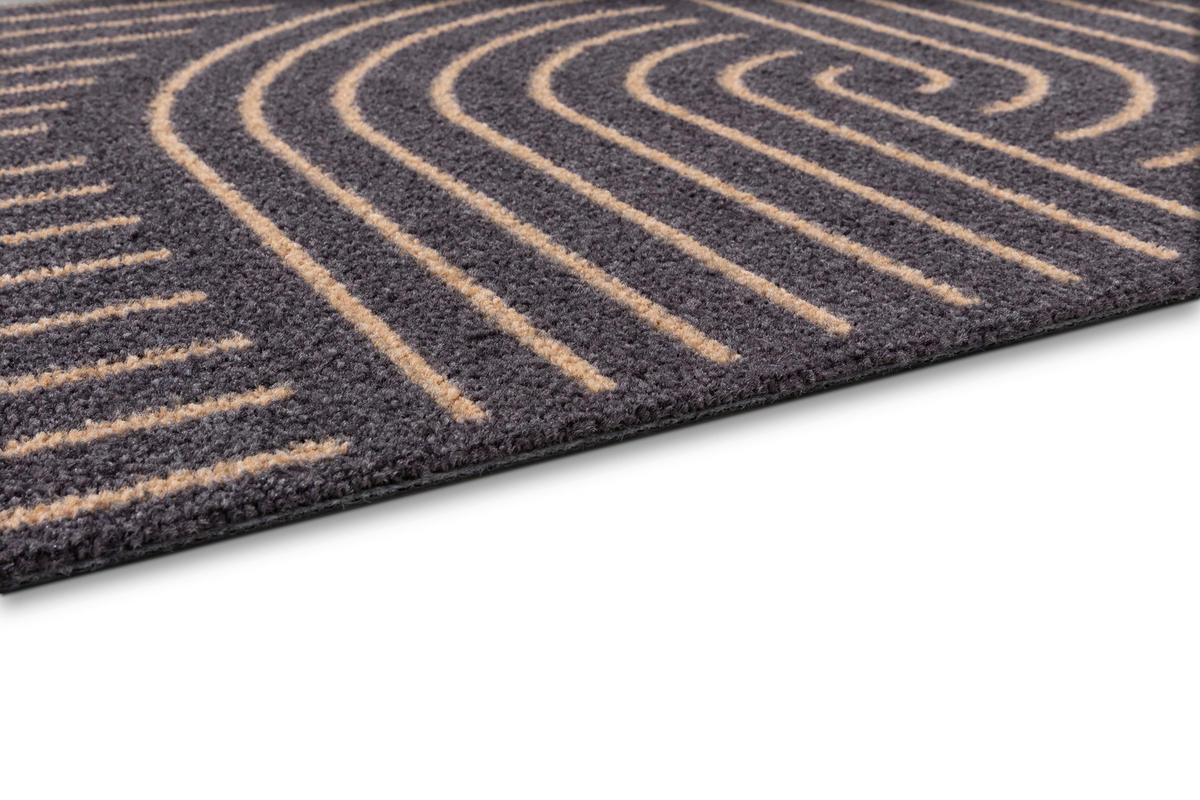 FUßMATTE  50/150 cm  Schwarz  - Schwarz, Basics, Kunststoff/Textil (50/150cm) - Astra