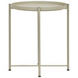 BEISTELLTISCH in Metall 47,5/47,5/53 cm  - Kaschmir, Basics, Metall (47,5/47,5/53cm) - Carryhome