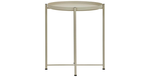 BEISTELLTISCH in Metall 47,5/47,5/53 cm  - Kaschmir, Basics, Metall (47,5/47,5/53cm) - Carryhome
