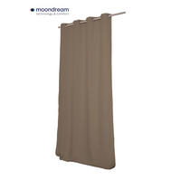 VERDUNKELUNGSVORHANG - Hellbraun, Basics, Textil (135/260cm)