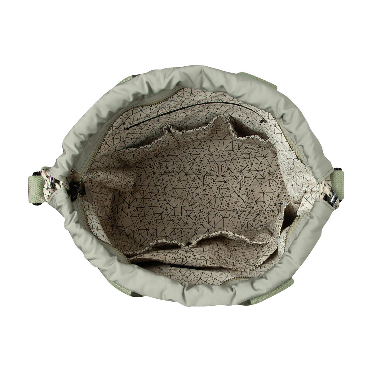 TORBA ZA PREVIJANJE    - tamno zelena, Basics, tekstil (45/37/15cm)