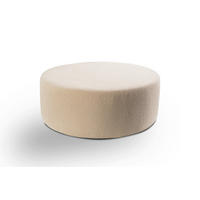 HOCKER KOLO Cord Beige  - Beige/Schwarz, Basics, Kunststoff/Textil (103/39/103cm) - MID.YOU