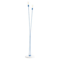 STEHLEUCHTE 32/182 cm    - Blau, Basics, Metall (32/182cm)