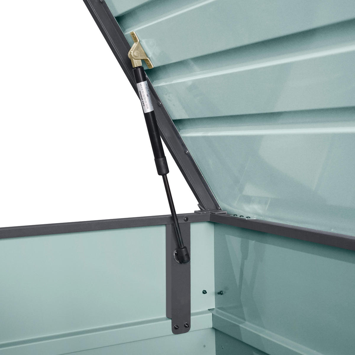 BOX NA VANKÚŠE 132/60/62 cm   - antracitová, Basics, kov (132/60/62cm) - Ambia Garden