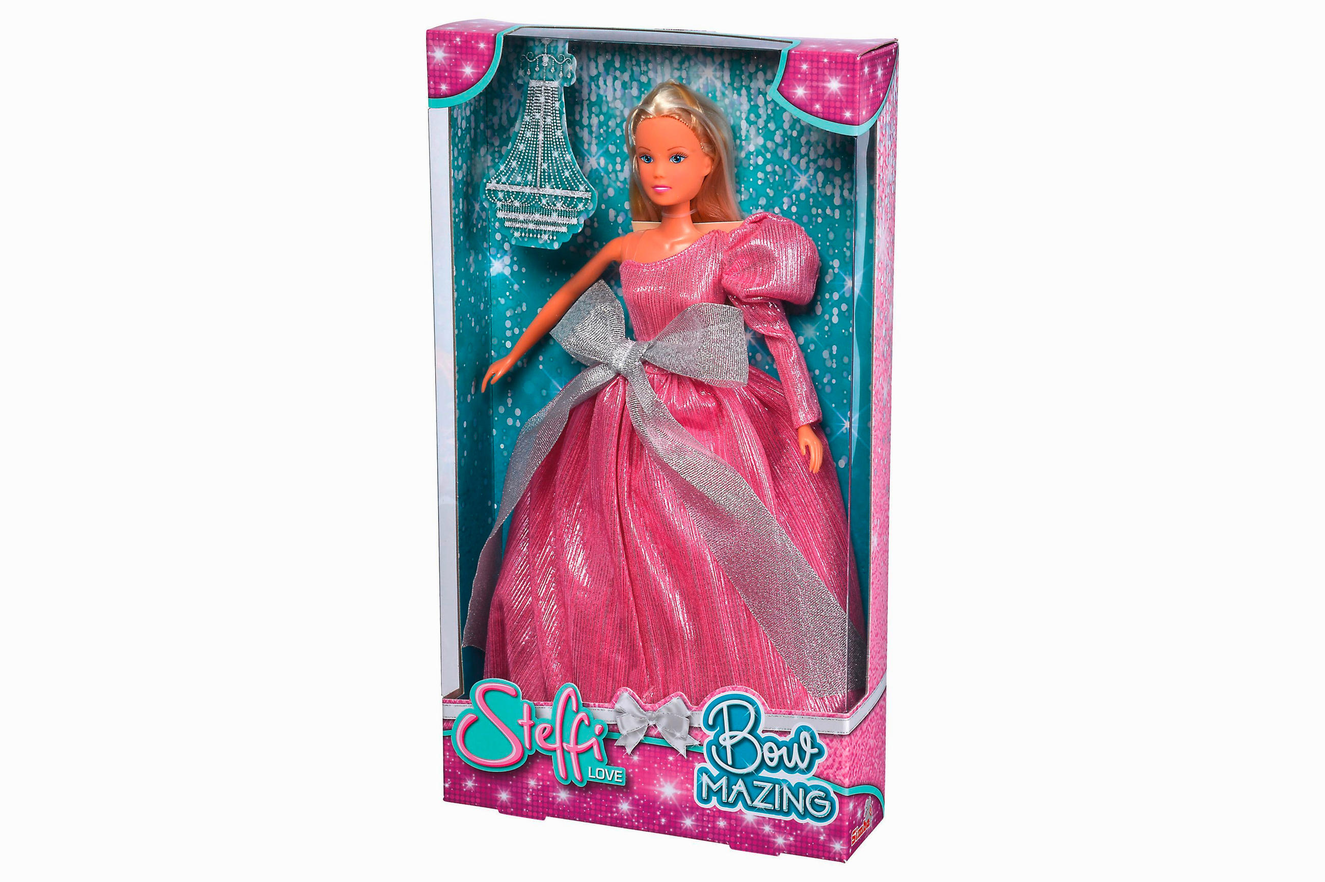 PUNČKA ZA IGRANJE - pink/večbarvno, Basics, umetna masa/tekstil (5/18/32,50cm) - Simba