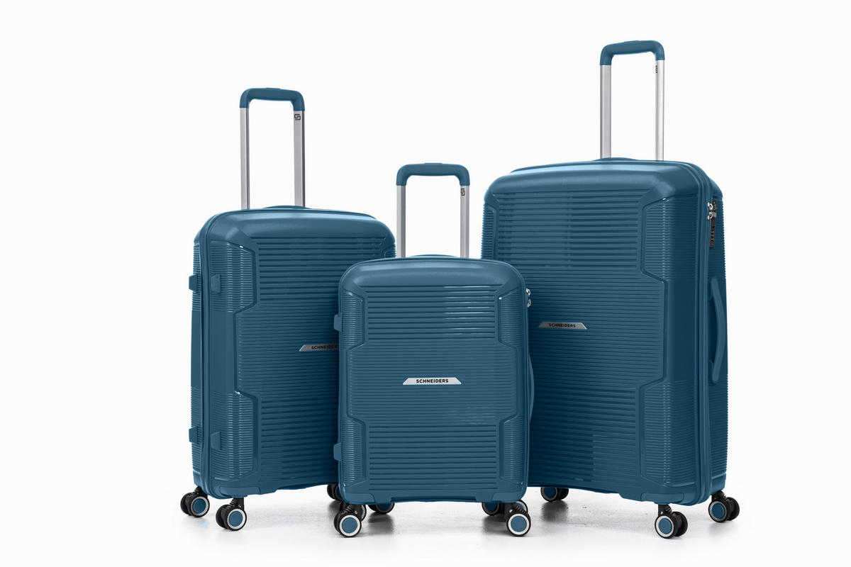 REISEKOFFER Pastellblau  - Pastellblau, Design, Textil (37,5/54/22cm) - Schneiders