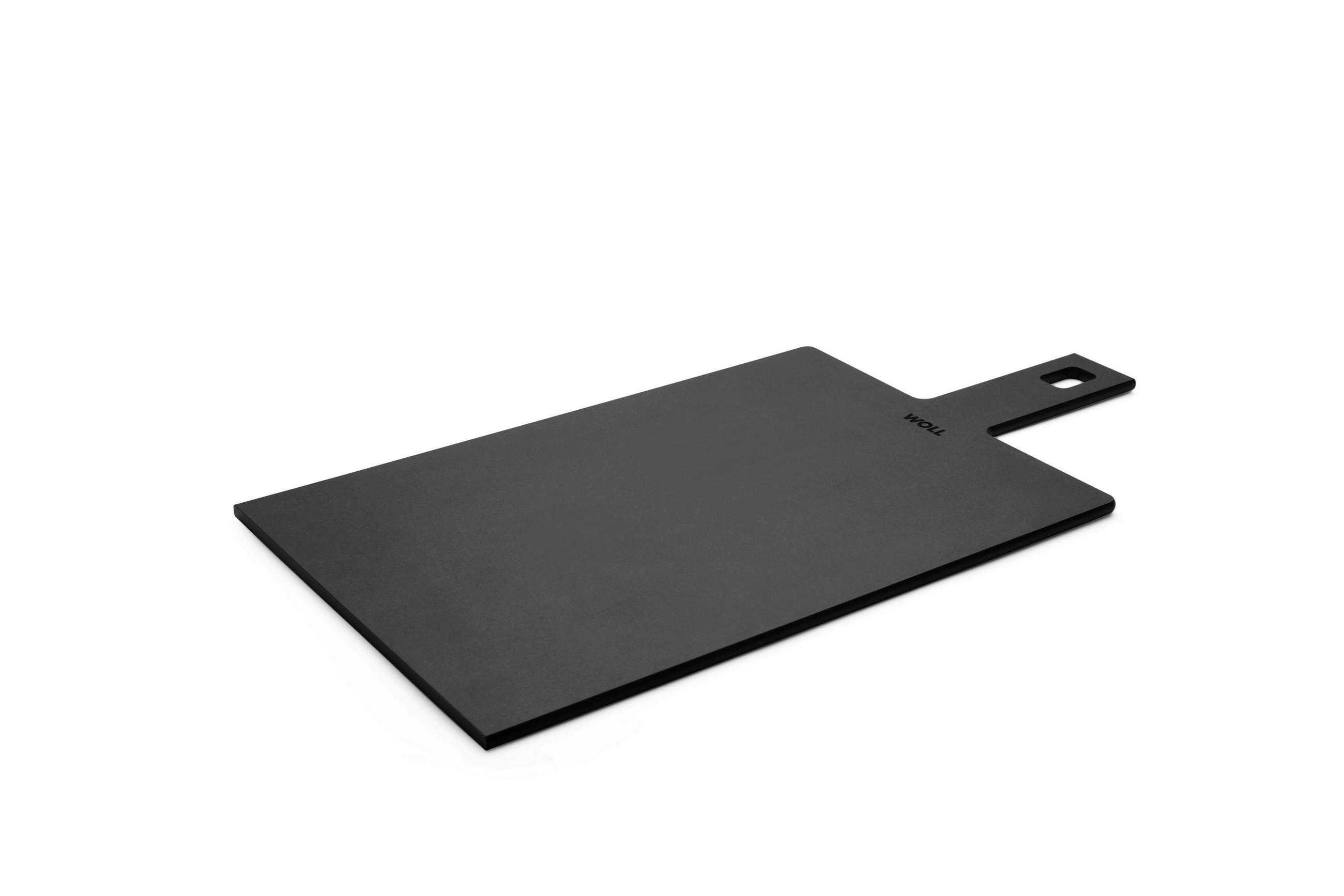 SCHNEIDEBRETT Cut & Serve  - Dunkelgrau/Anthrazit, Basics (49/25/0,7cm) - WOLL